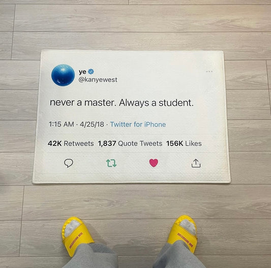 Kanye West/YE Tweet Rug