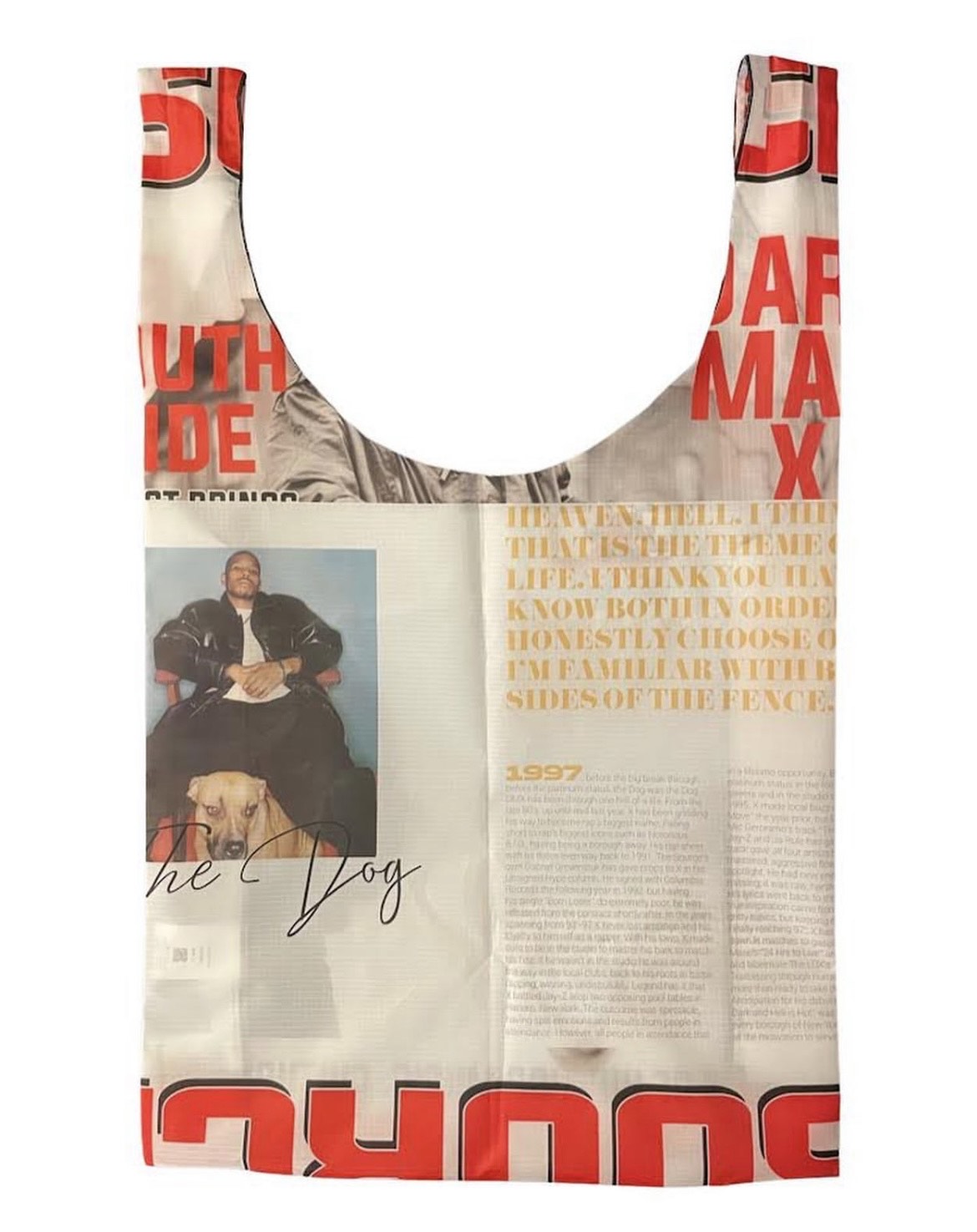 DMX The Source Magazine Reusable Bag