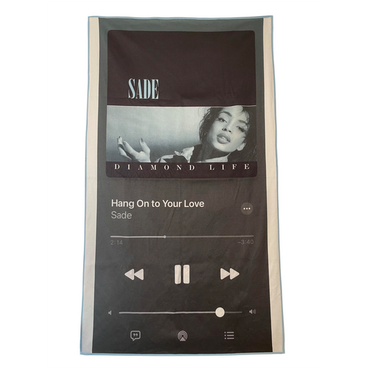 "Songs" Beach Towel