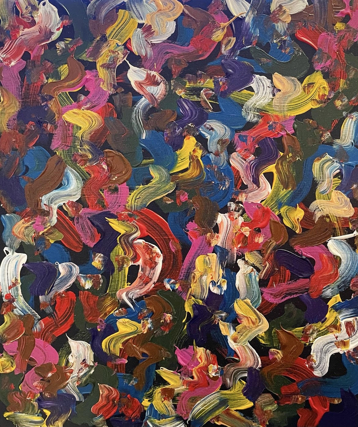 Painting by Sho Pesci
