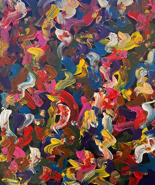 Painting by Sho Pesci