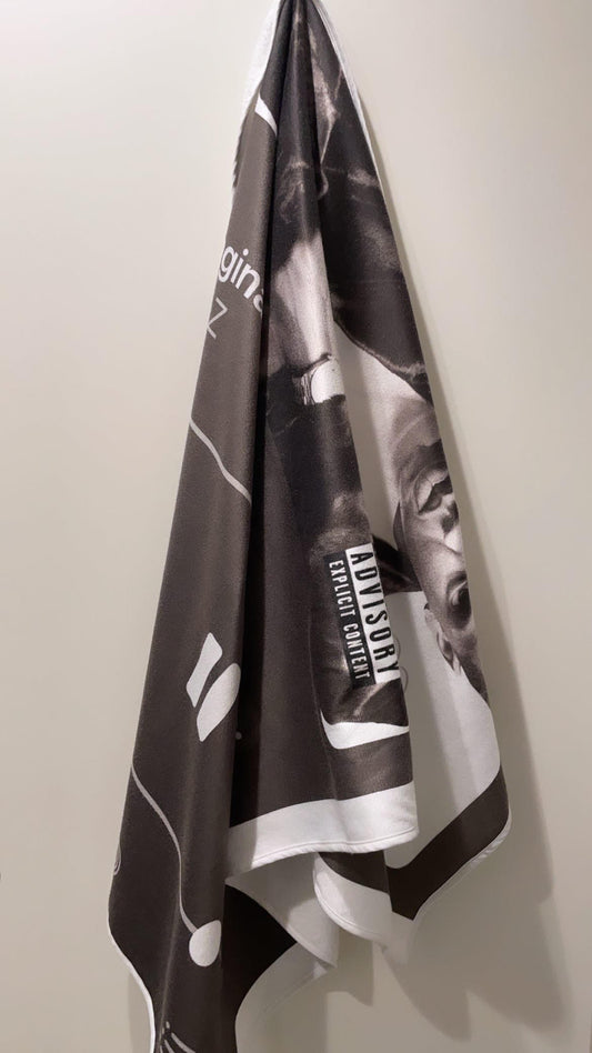 "Songs" Beach Towel